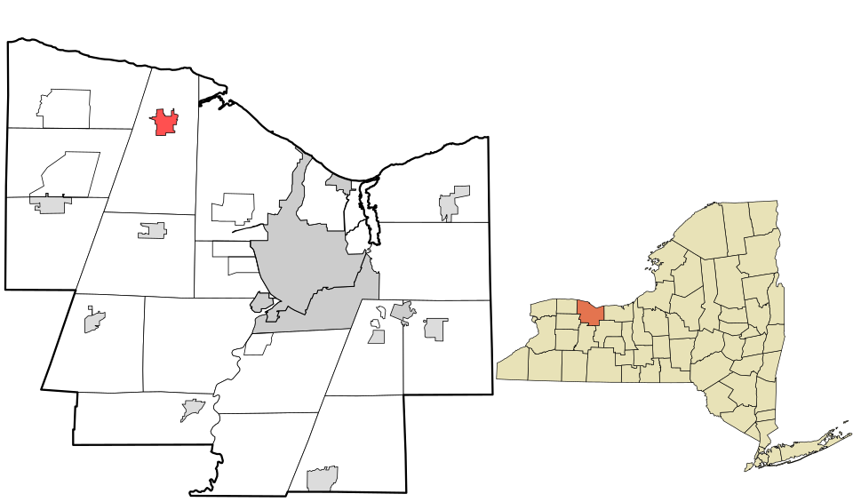 Locator map of Hilton