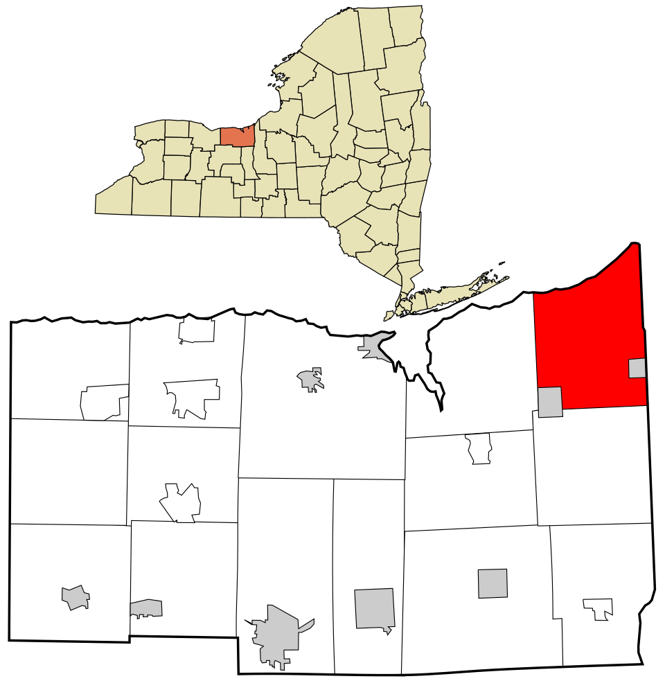 Locator map of Wolcott