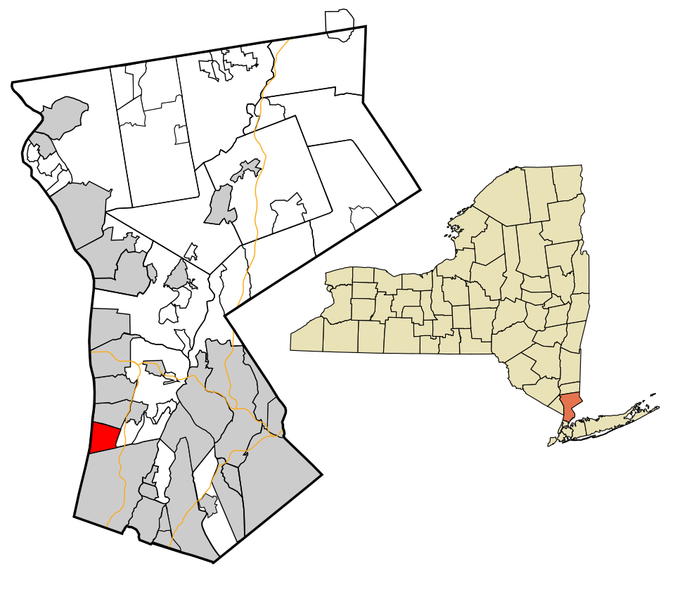 Map of Hastings-on-Hudson