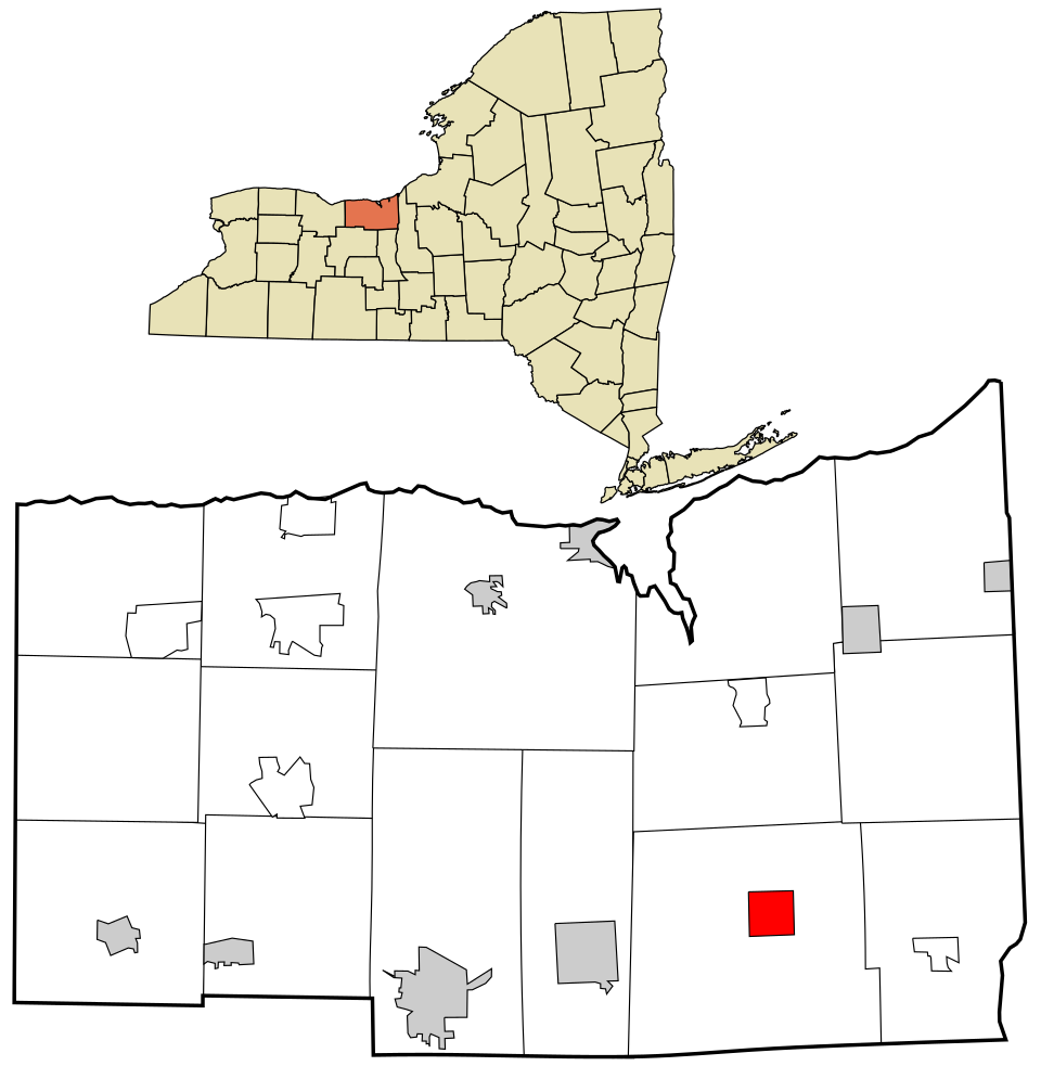 Locator map of Clyde
