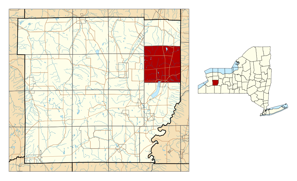 Locator map of Perry
