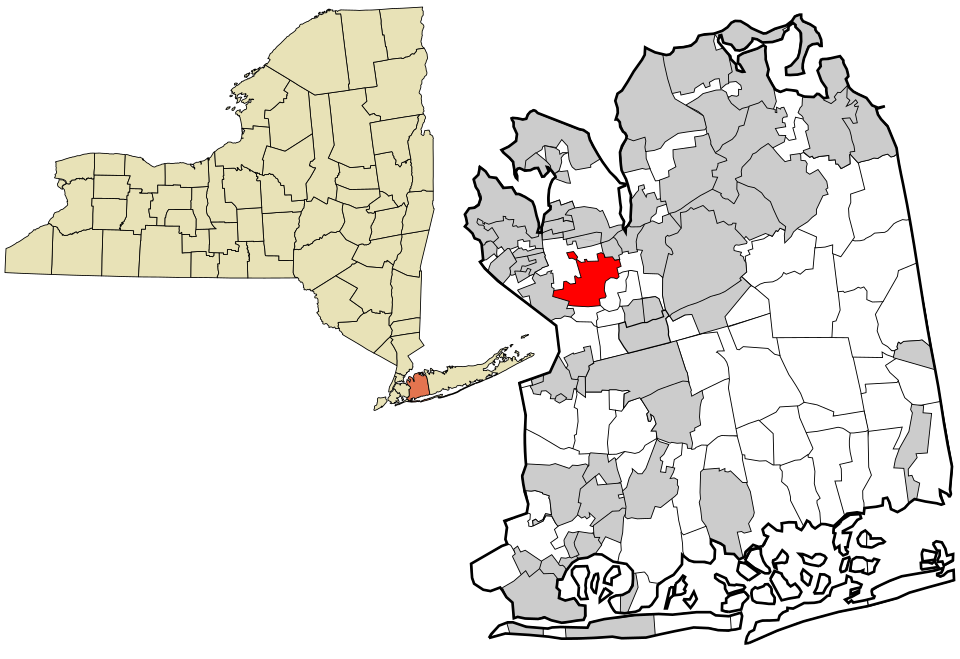 Locator map of North Hills