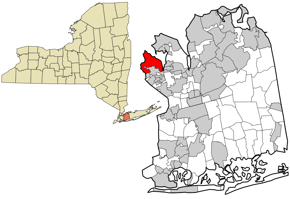 Locator map of Kings Point