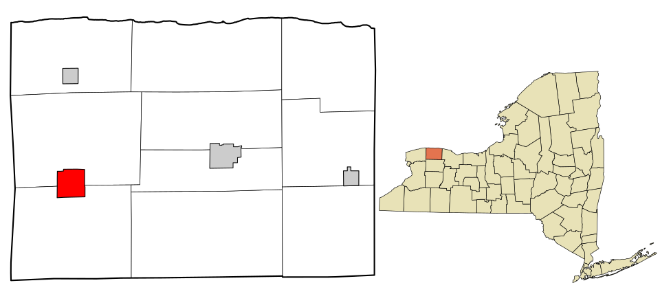 Locator map of Medina