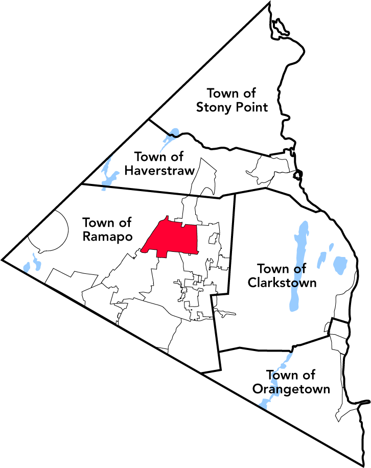 Map of Wesley Hills