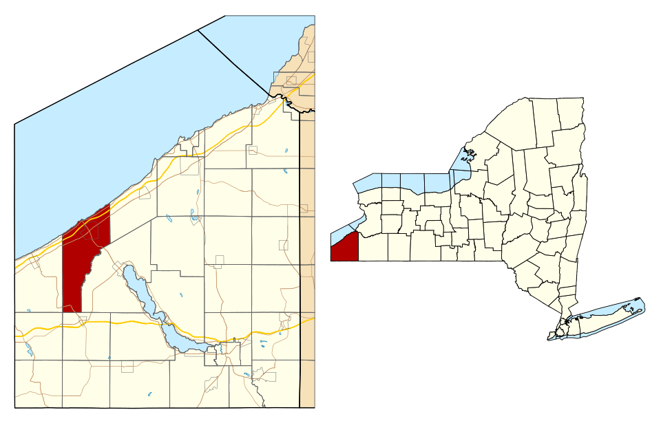 Locator map of Westfield