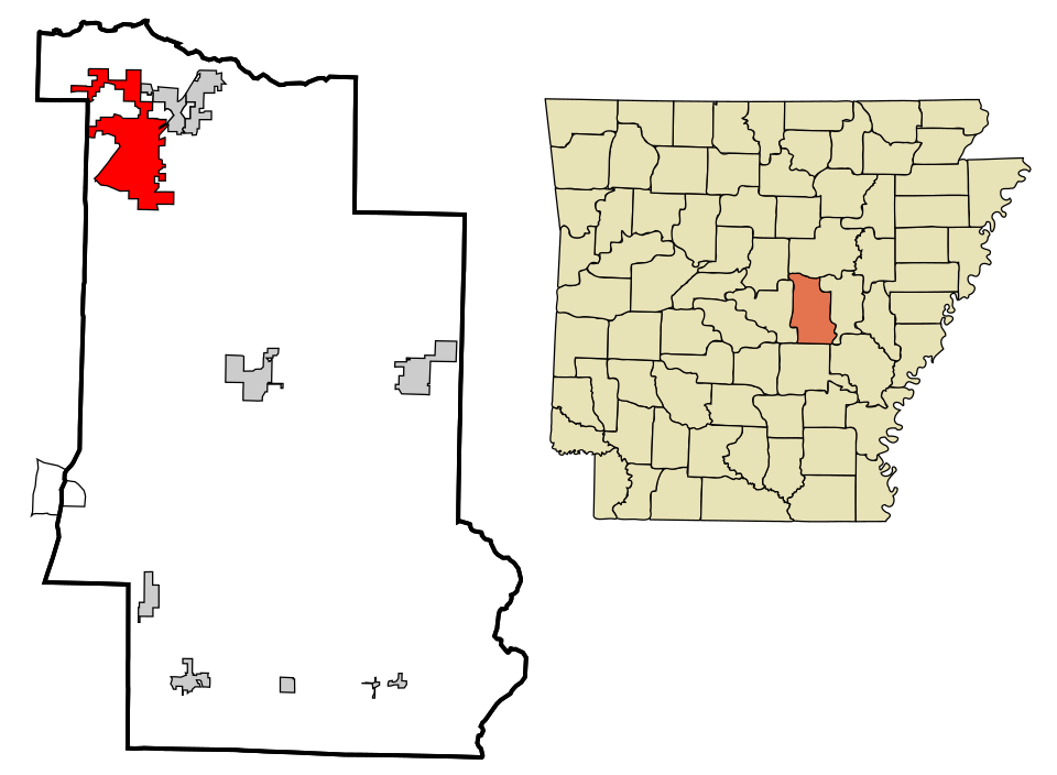 Map of Cabot