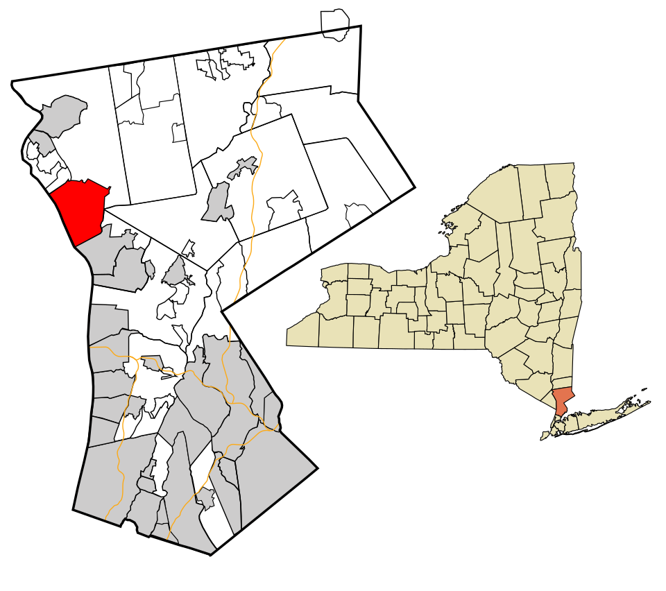 Map of Croton-on-Hudson