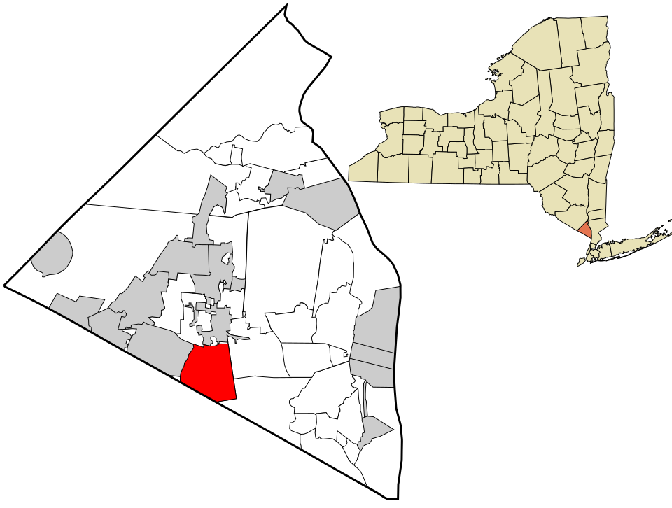 Locator map of Chestnut Ridge