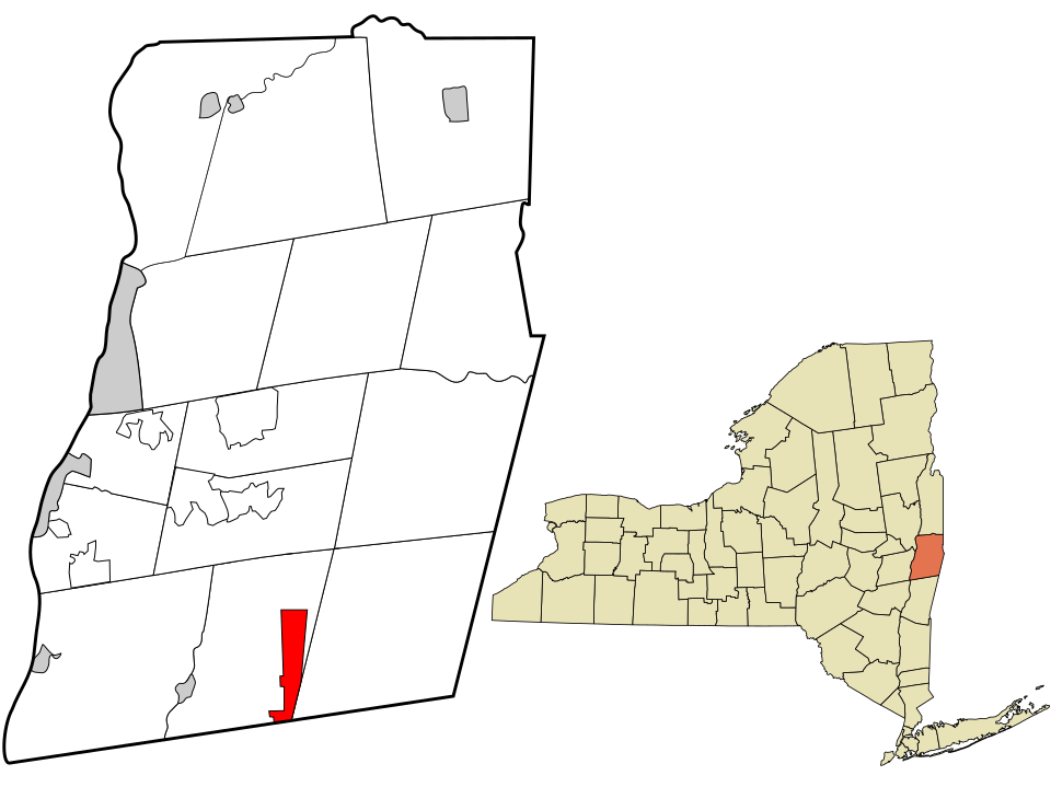 Locator map of East Nassau