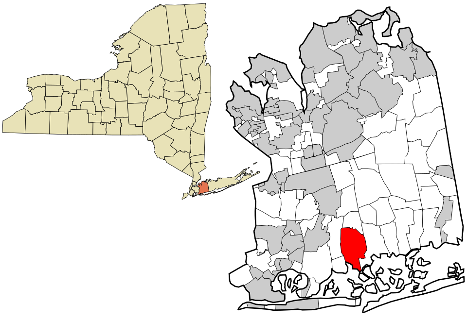 Locator map of Freeport