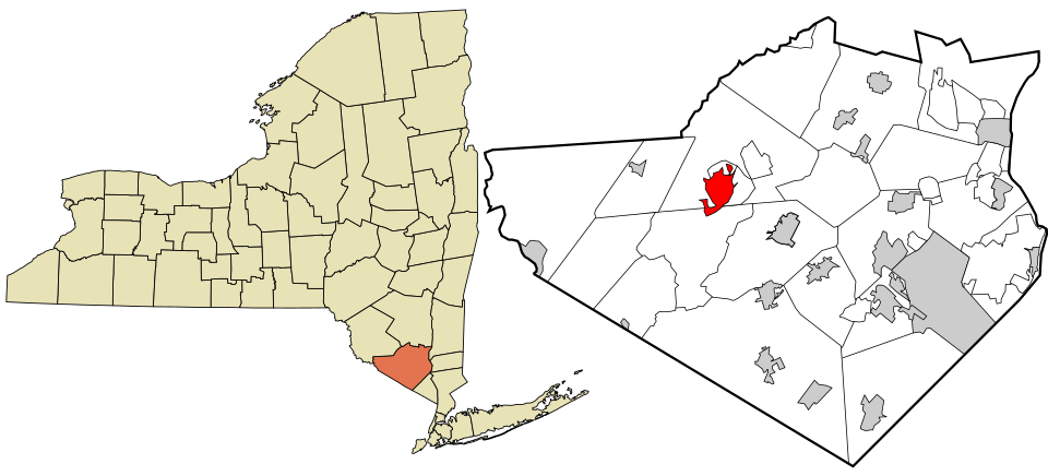 Locator map of Middletown