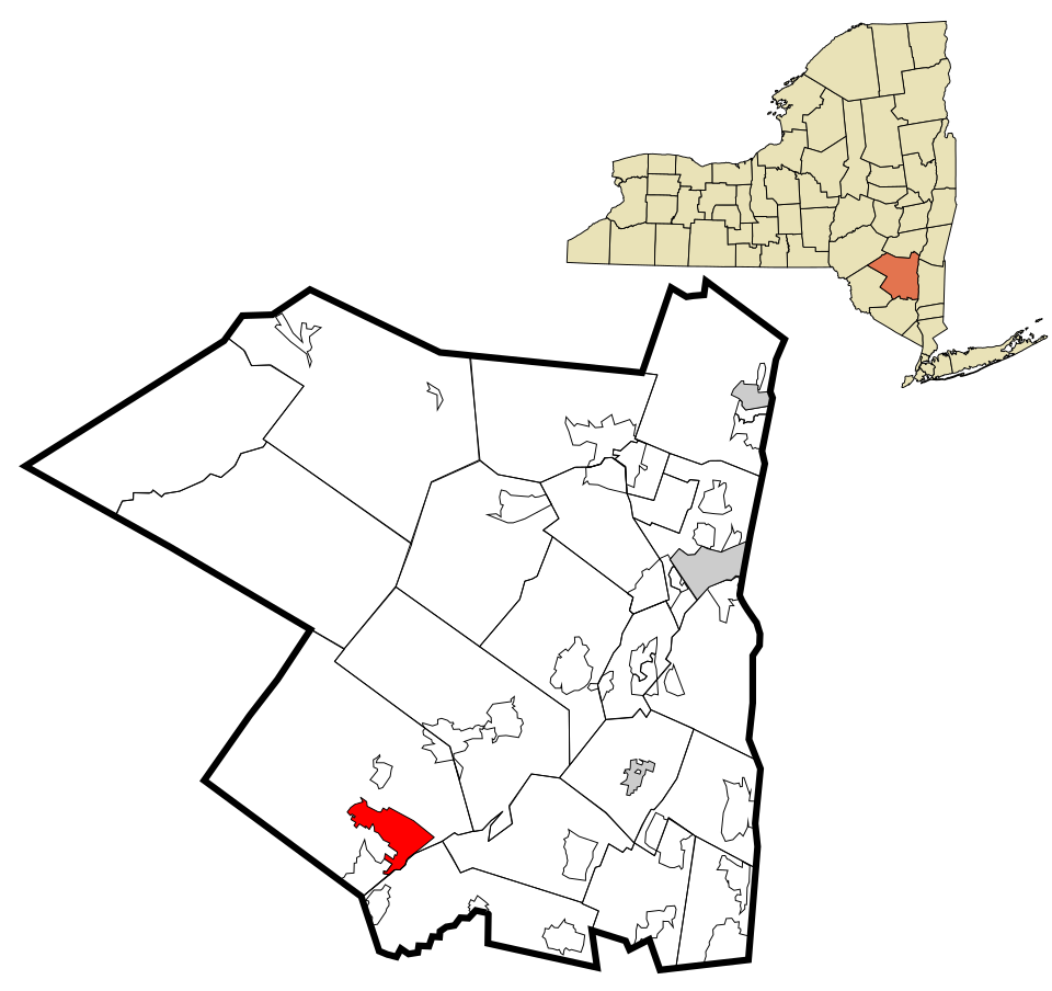 Map of Ellenville