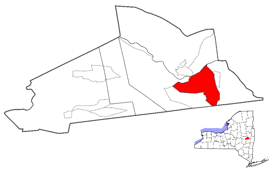 Map of Schenectady
