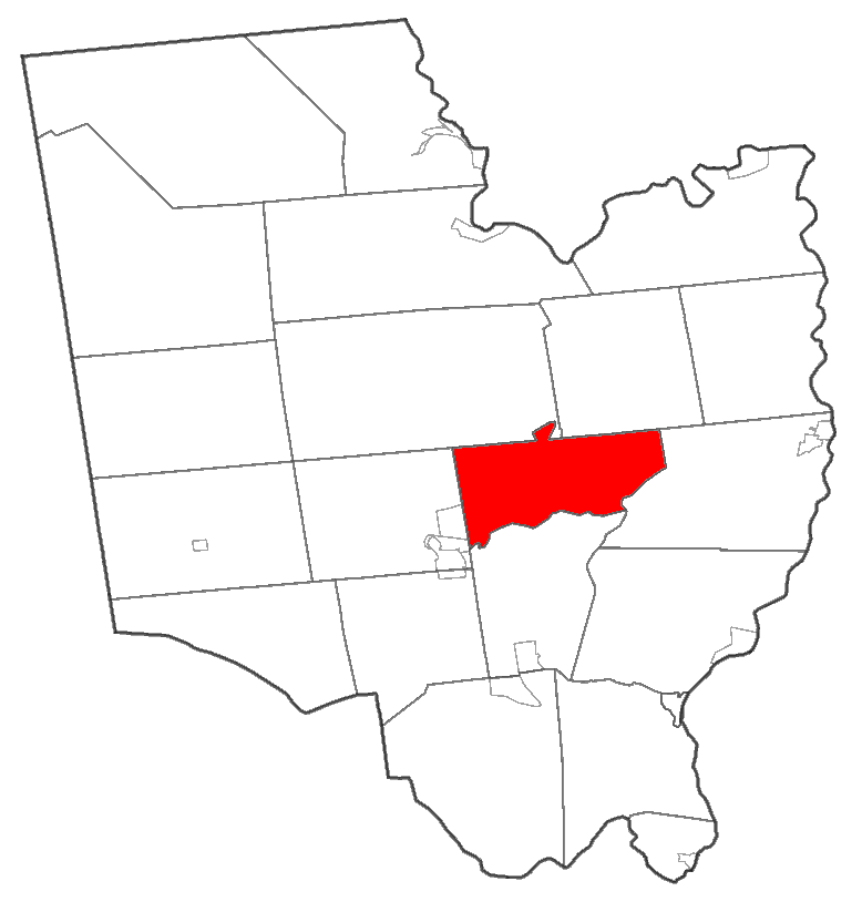 Locator map of Saratoga Springs