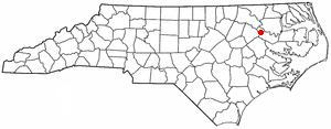 Locator map of Hassell