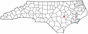 Locator map of Seven Springs