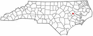 Locator map of Simpson