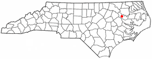 Locator map of Everetts