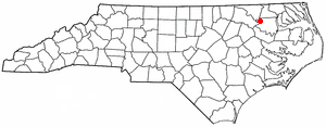 Locator map of Kelford