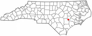 Locator map of Pink Hill