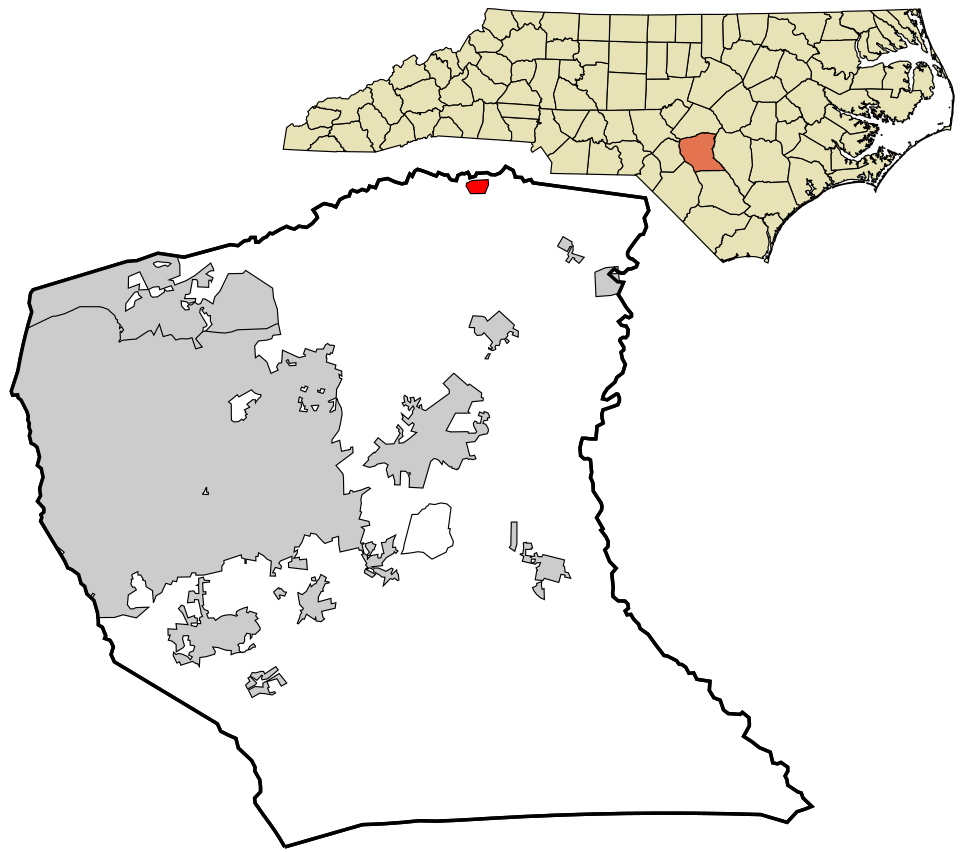 Locator map of Linden