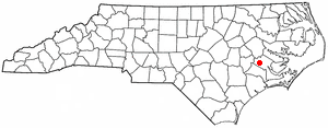 Locator map of Cove