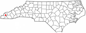 Locator map of Robbinsville