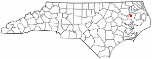 Locator map of Roper
