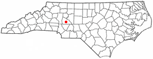 Locator map of Faith