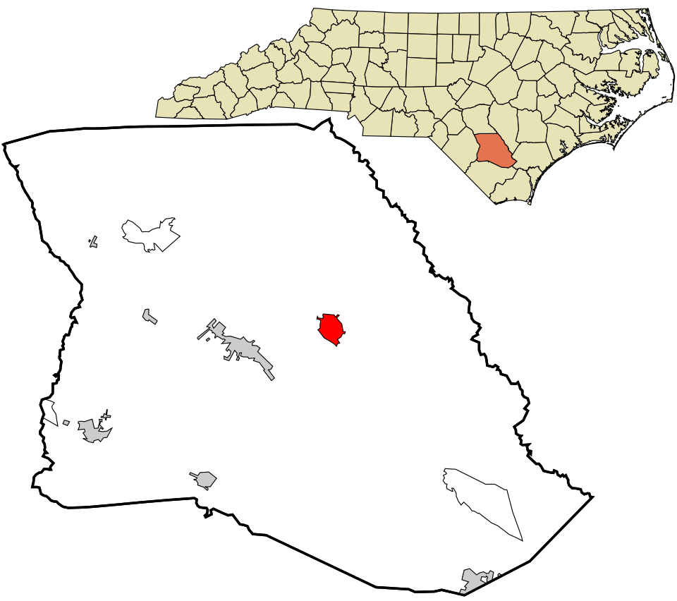 Locator map of White Lake