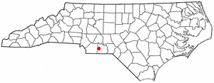 Locator map of Peachland