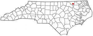 Locator map of Lasker