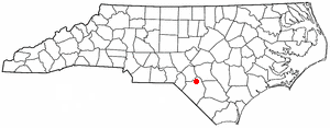 Locator map of Rennert