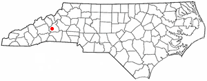 Locator map of Old Fort