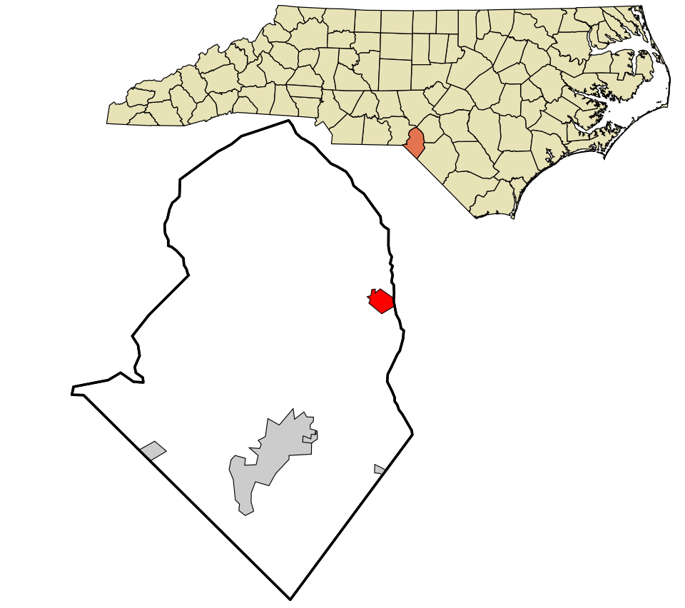 Locator map of Wagram