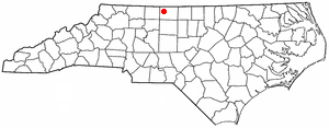 Locator map of Stoneville
