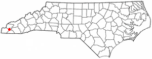 Locator map of Andrews