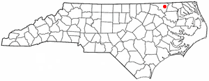 Locator map of Conway