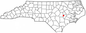 Locator map of La Grange
