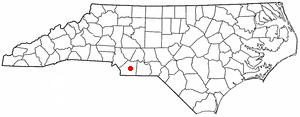 Locator map of Wingate