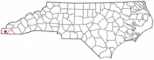 Locator map of Murphy