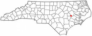 Map of Grifton