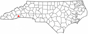 Locator map of Laurel Park