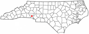 Locator map of Dallas