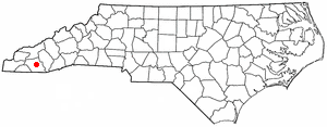 Locator map of Franklin