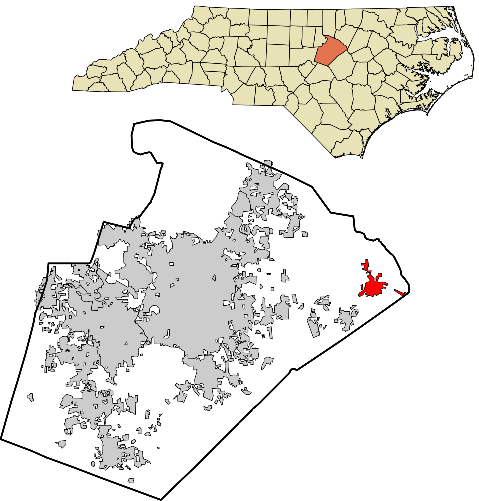 Map of Zebulon