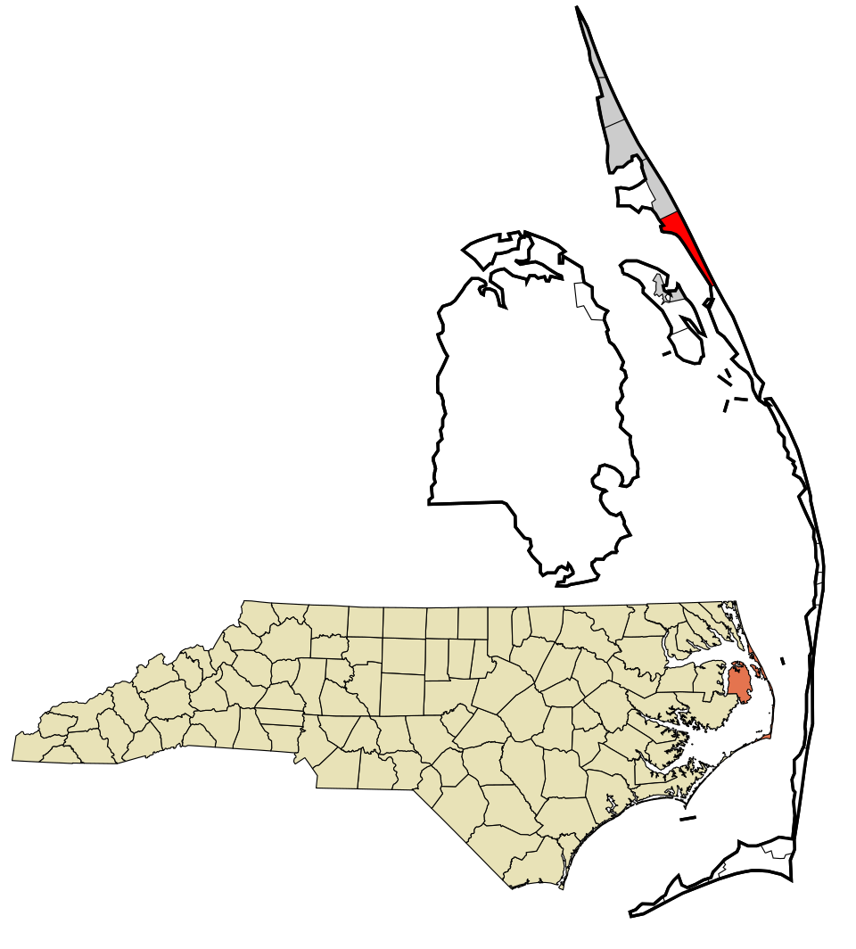 Map of Nags Head