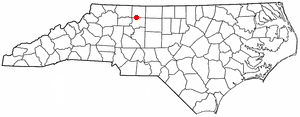 Locator map of King