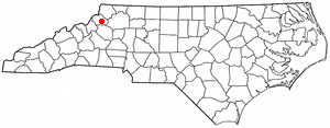 Locator map of Boone
